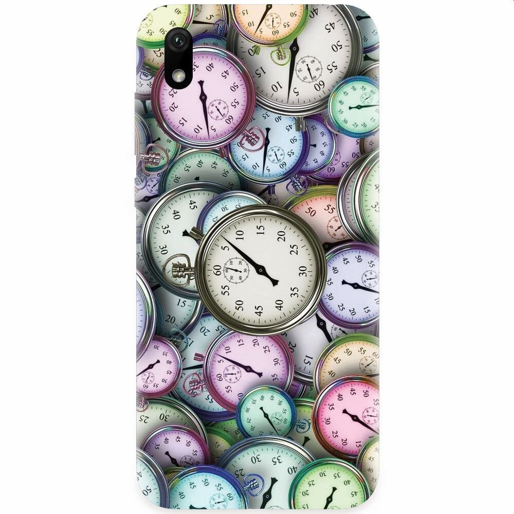 Husa silicon pentru Xiaomi Redmi 7A, Clocks