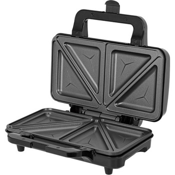 Aparat de sandwich, carcasa din otel inoxidabil, 900 W,MOP-20M Aparat de sandwich, carcasa din otel inoxidabil, 900 W,MOP-20M