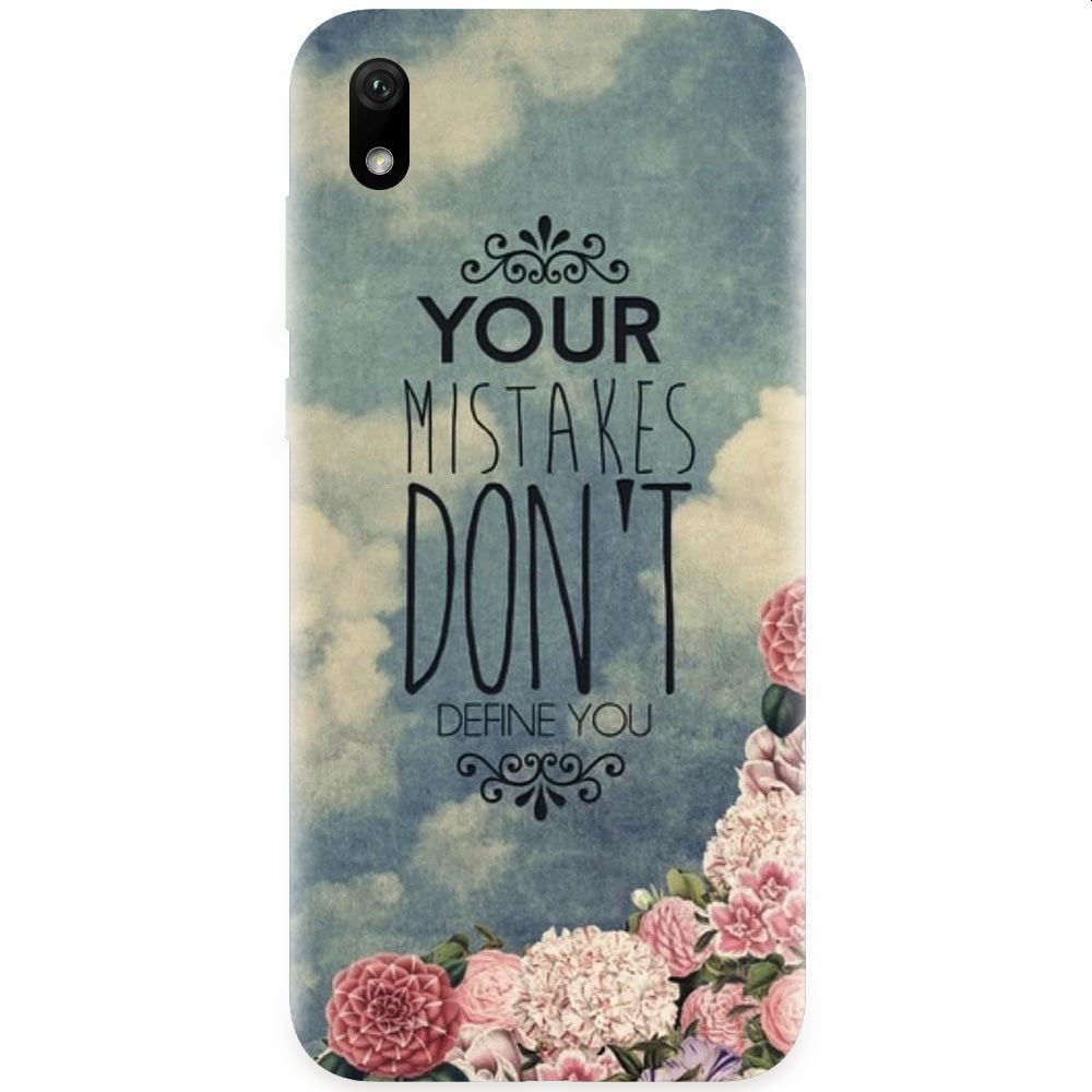 Husa silicon pentru Xiaomi Redmi 7A, Your Mistakes Dont Define You