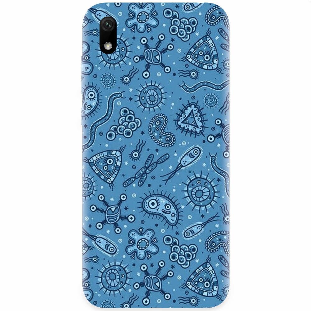 Husa silicon pentru Huawei Y5 2019, Bacteria