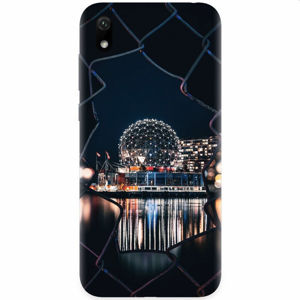 Husa silicon pentru Huawei Y5 2019, Abstract Architectural Design