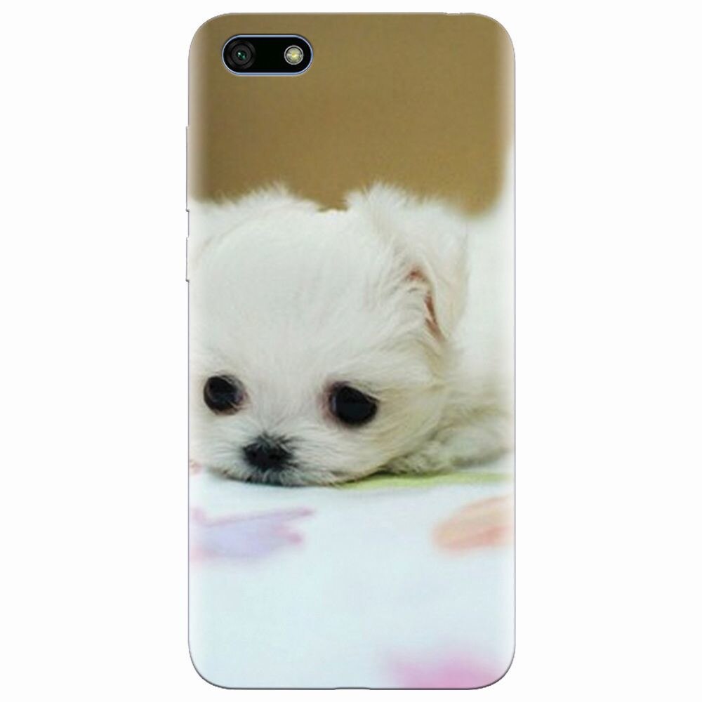 Husa silicon pentru Huawei Y5 2018, Puppies 001
