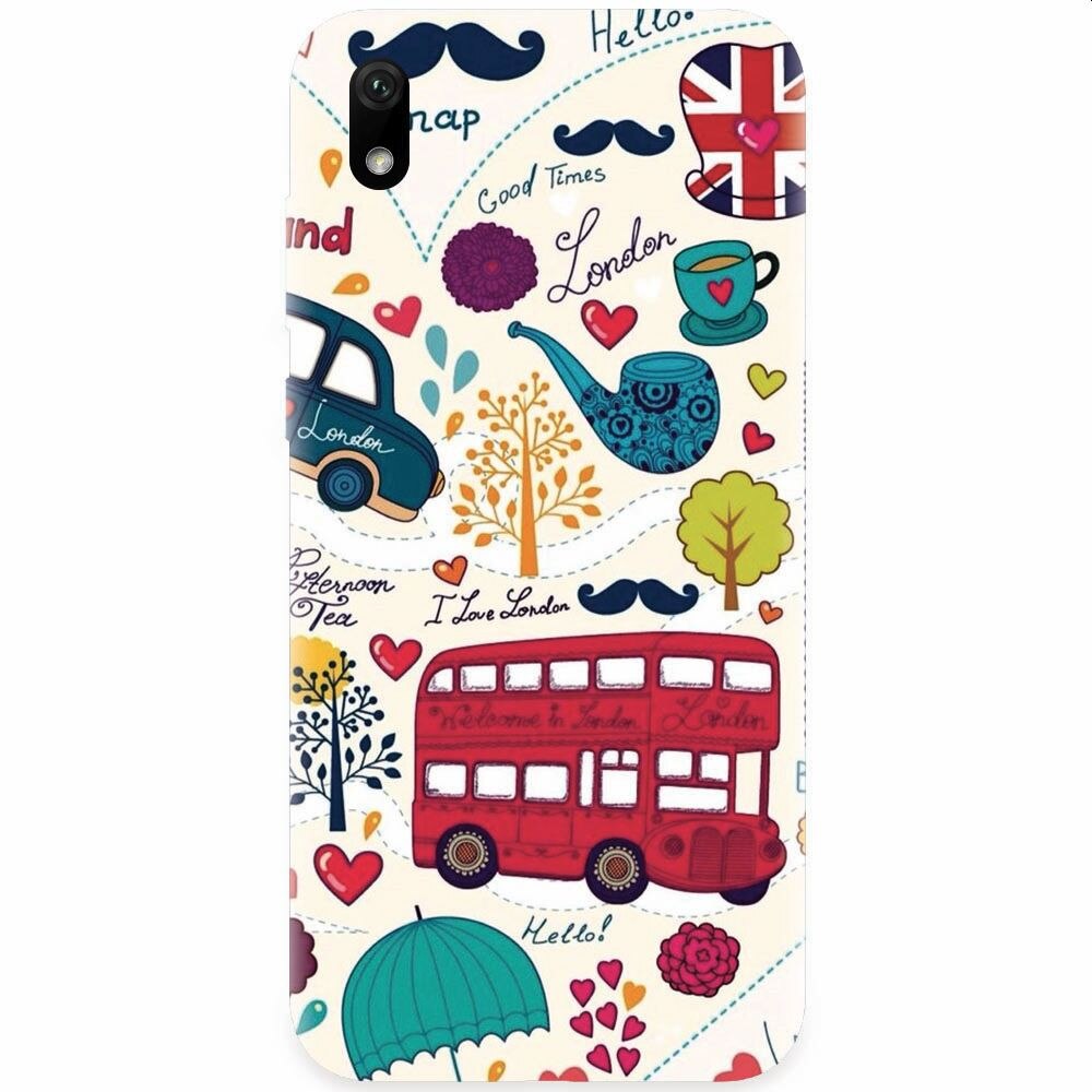Husa silicon pentru Huawei Y5 2019, Welcome In London