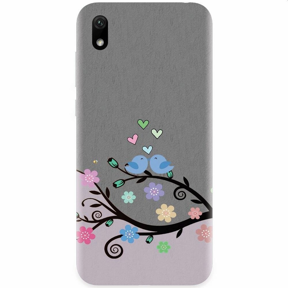 Husa silicon pentru Huawei Y5 2019, Bird Love