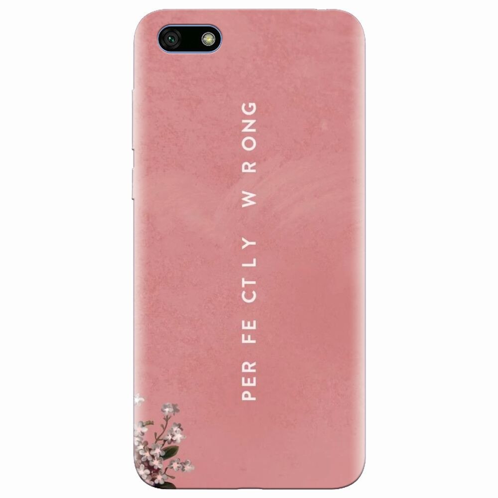 Husa silicon pentru Huawei Y5 2018, Perfectly Wrong