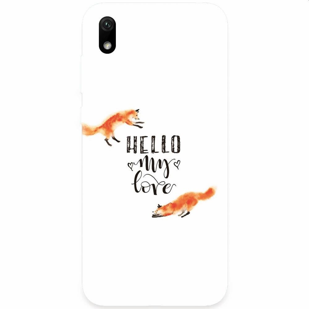 Husa silicon pentru Huawei Y5 2019, Hello My Love