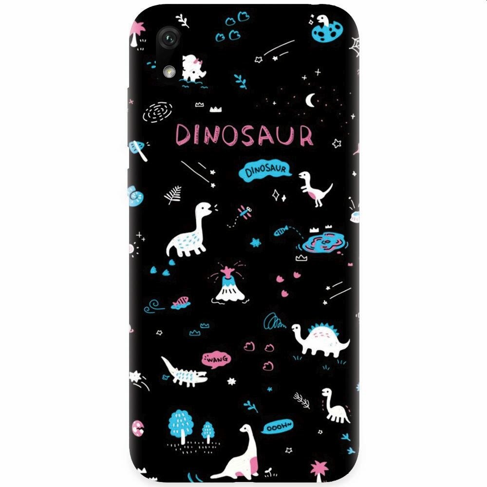 Husa silicon pentru Xiaomi Redmi 7A, Dinosaur