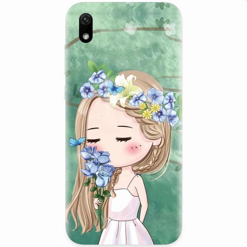 Husa silicon pentru Huawei Y5 2019, Girl
