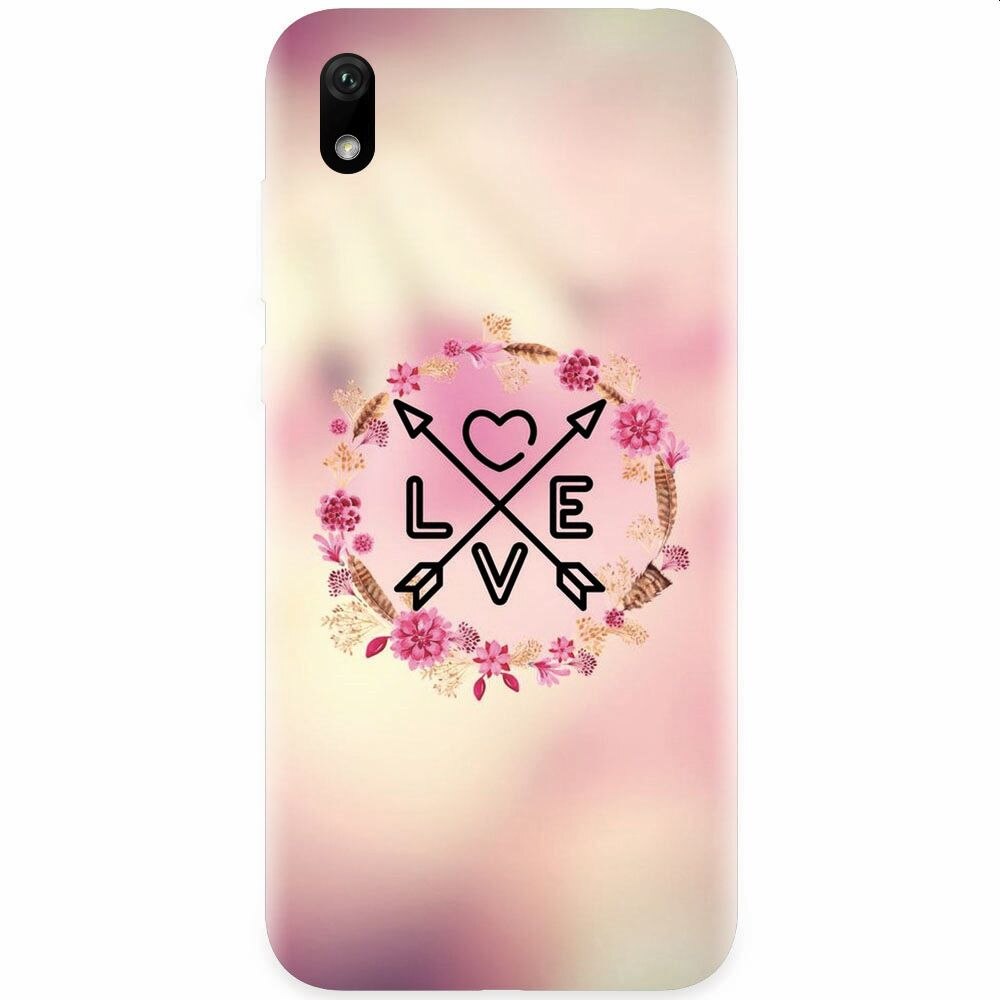 Husa silicon pentru Huawei Y5 2019, Love Arrow