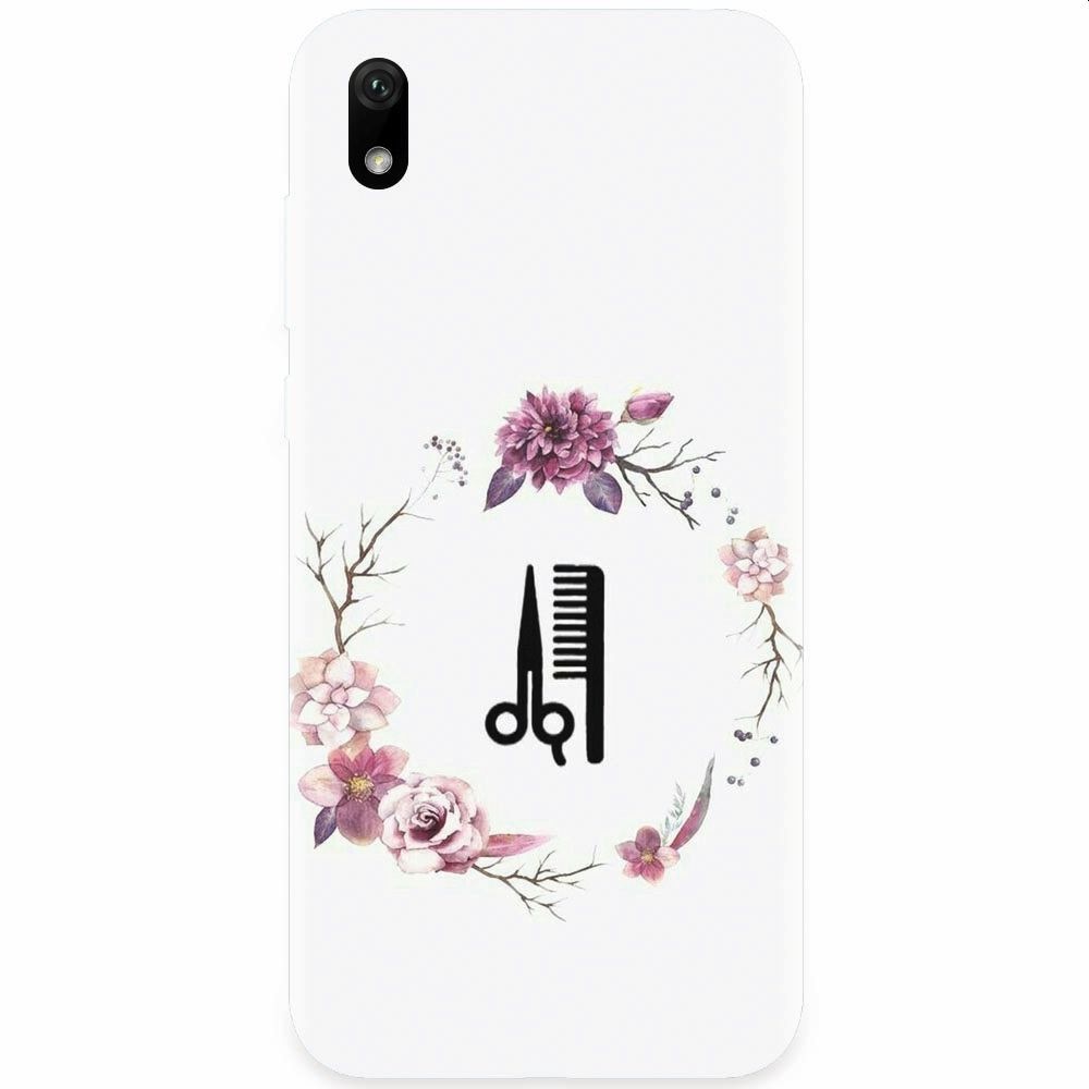 Husa silicon pentru Xiaomi Redmi 7A, Icon Barber