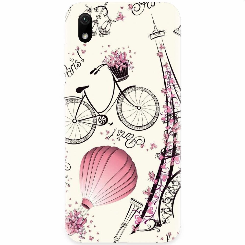 Husa silicon pentru Xiaomi Redmi 7A, Paris