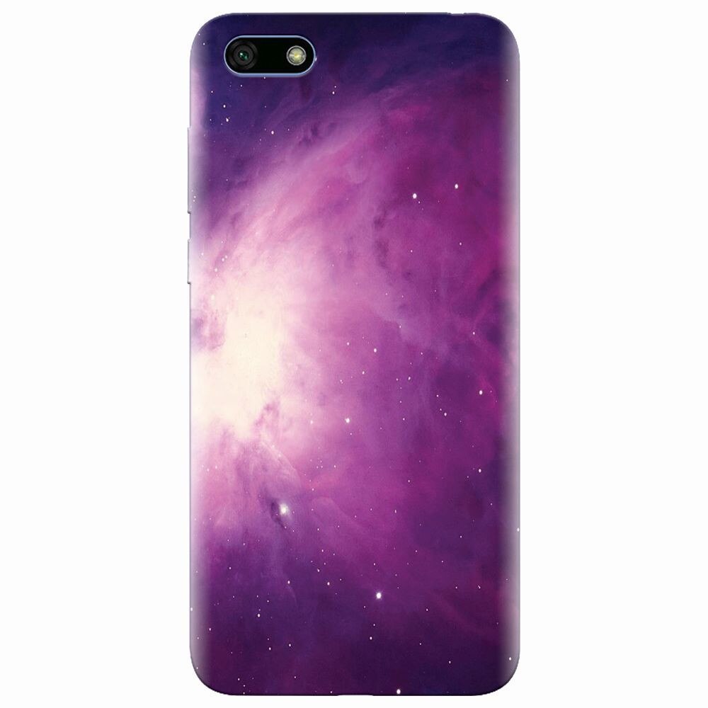 Husa silicon pentru Huawei Y5 2018, Purple Supernova Nebula Explosion