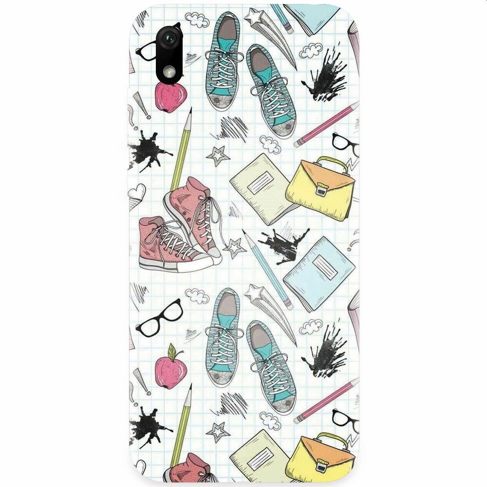 Husa silicon pentru Xiaomi Redmi 7A, School