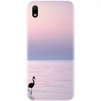 Husa silicon pentru Xiaomi Redmi 7A, Flaminsgo Sunset Husa silicon pentru Xiaomi Redmi 7A, Flaminsgo Sunset