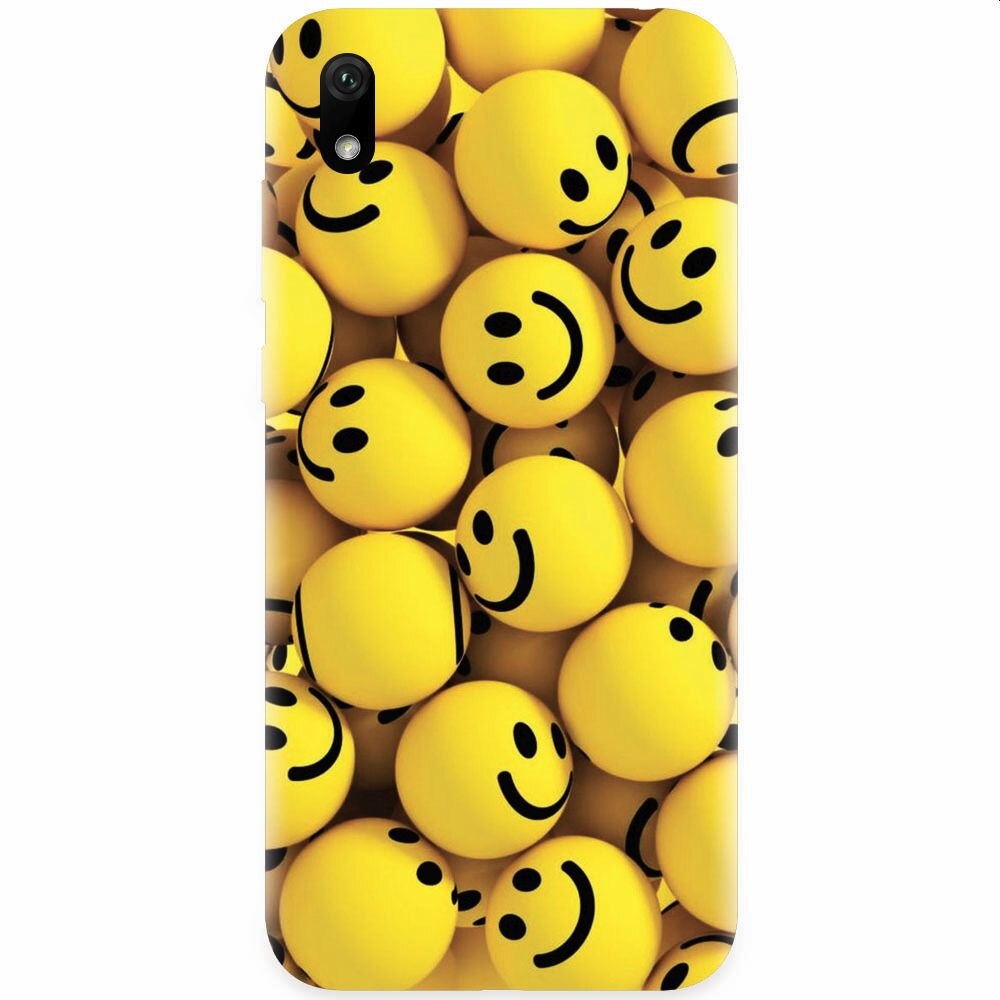 Husa silicon pentru Xiaomi Redmi 7A, Smiles 002