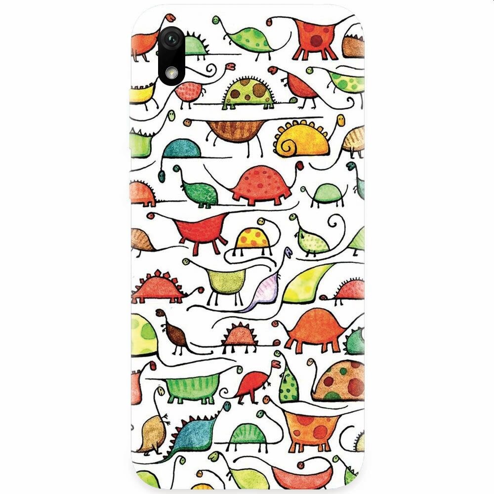 Husa silicon pentru Xiaomi Redmi 7A, Dino