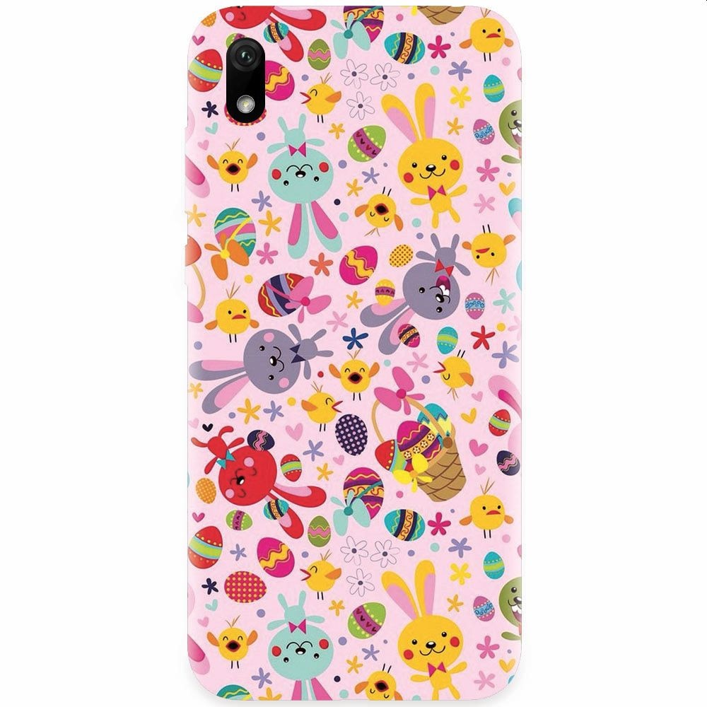 Husa silicon pentru Xiaomi Redmi 7A, Fun Easter Egg