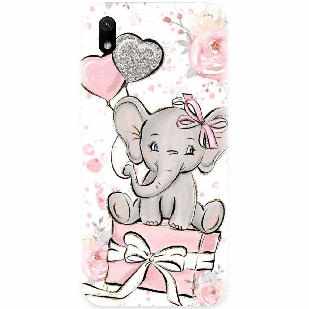 Husa silicon pentru Xiaomi Redmi 7A, Elefant