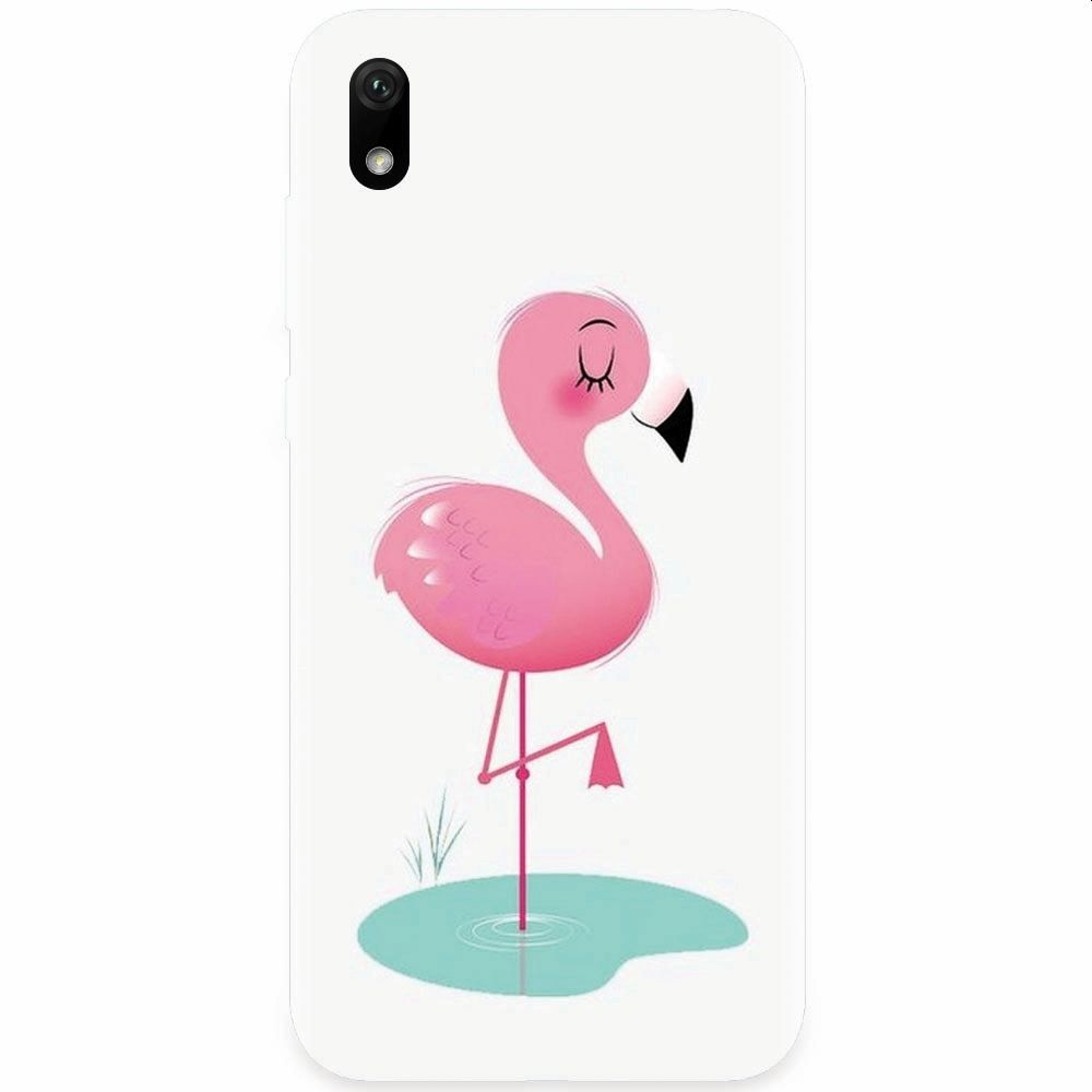 Husa silicon pentru Xiaomi Redmi 7A, Flamingo Pink