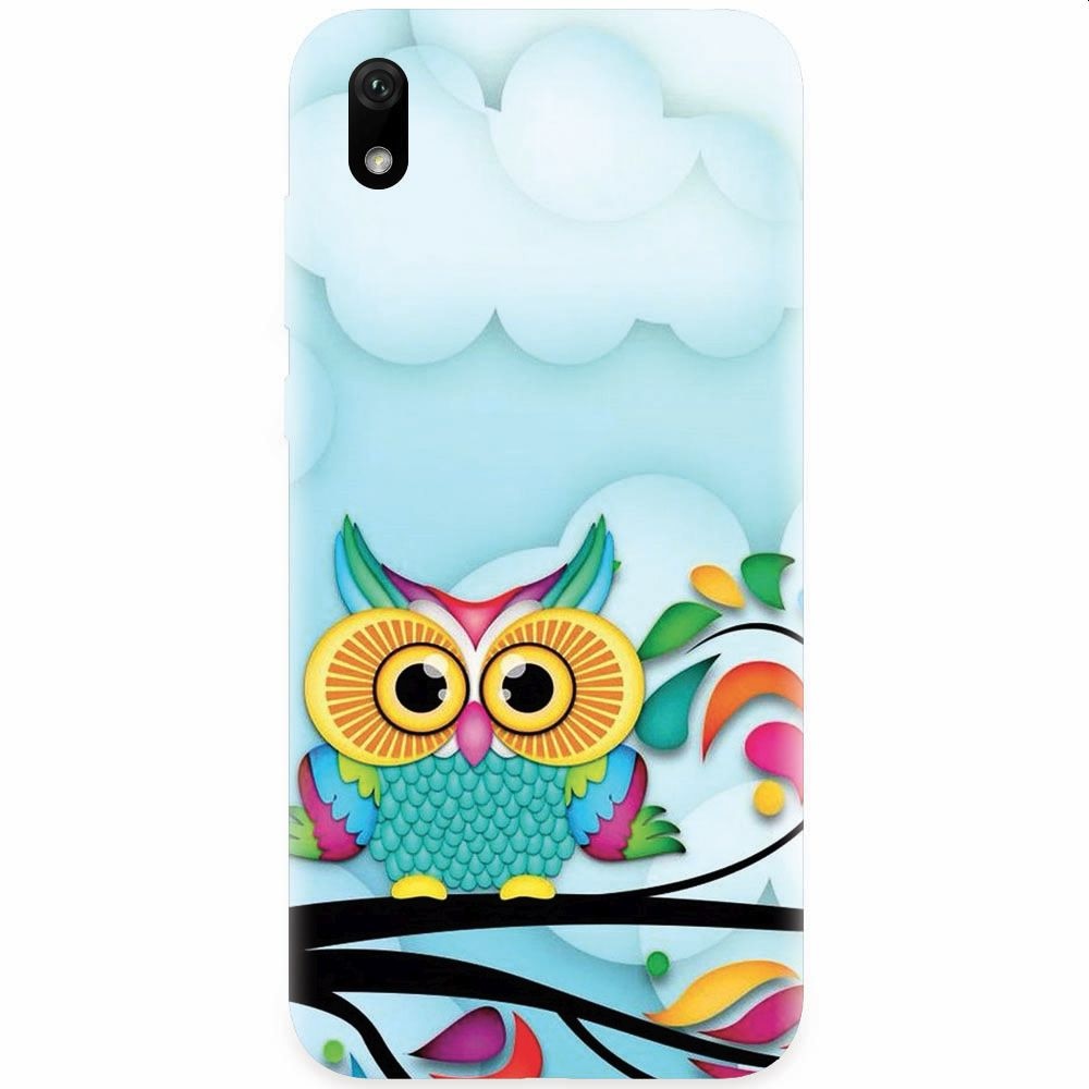 Husa silicon pentru Xiaomi Redmi 7A, Owl 102