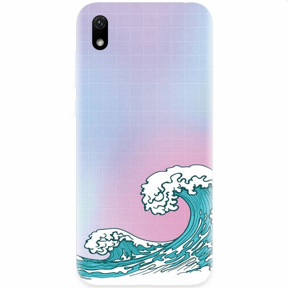 Husa silicon pentru Xiaomi Redmi 7A, Waves