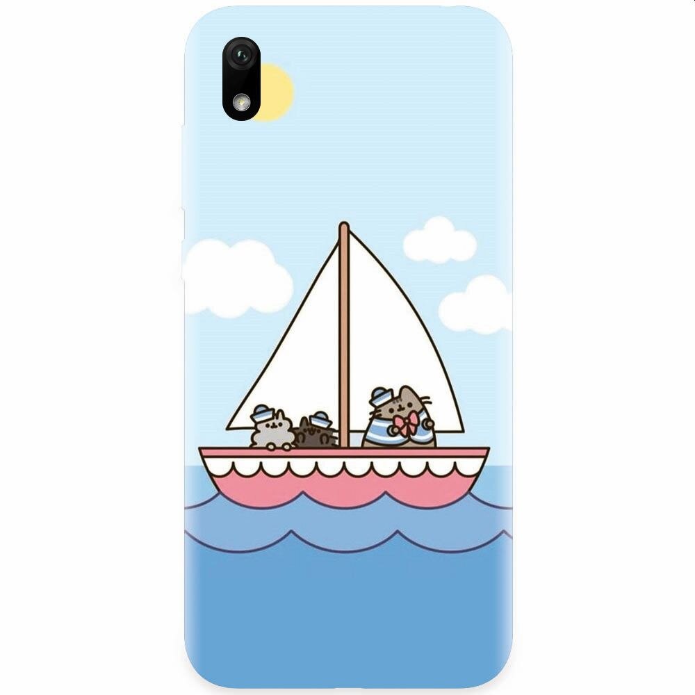 Husa silicon pentru Xiaomi Redmi 7A, Happy Sailors