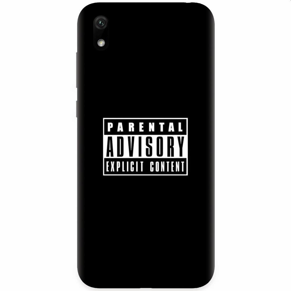 Husa silicon pentru Xiaomi Redmi 7A, Parental Advisory