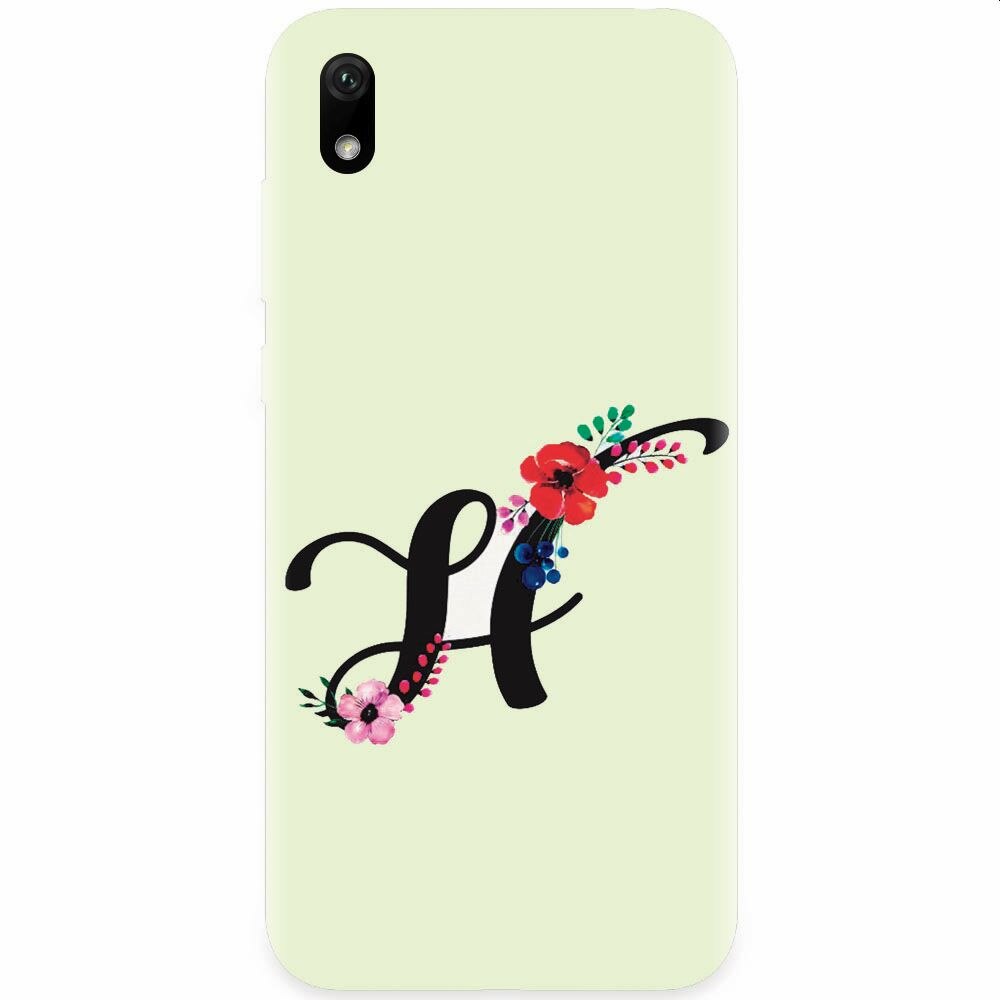 Husa silicon pentru Xiaomi Redmi 7A, Litera H