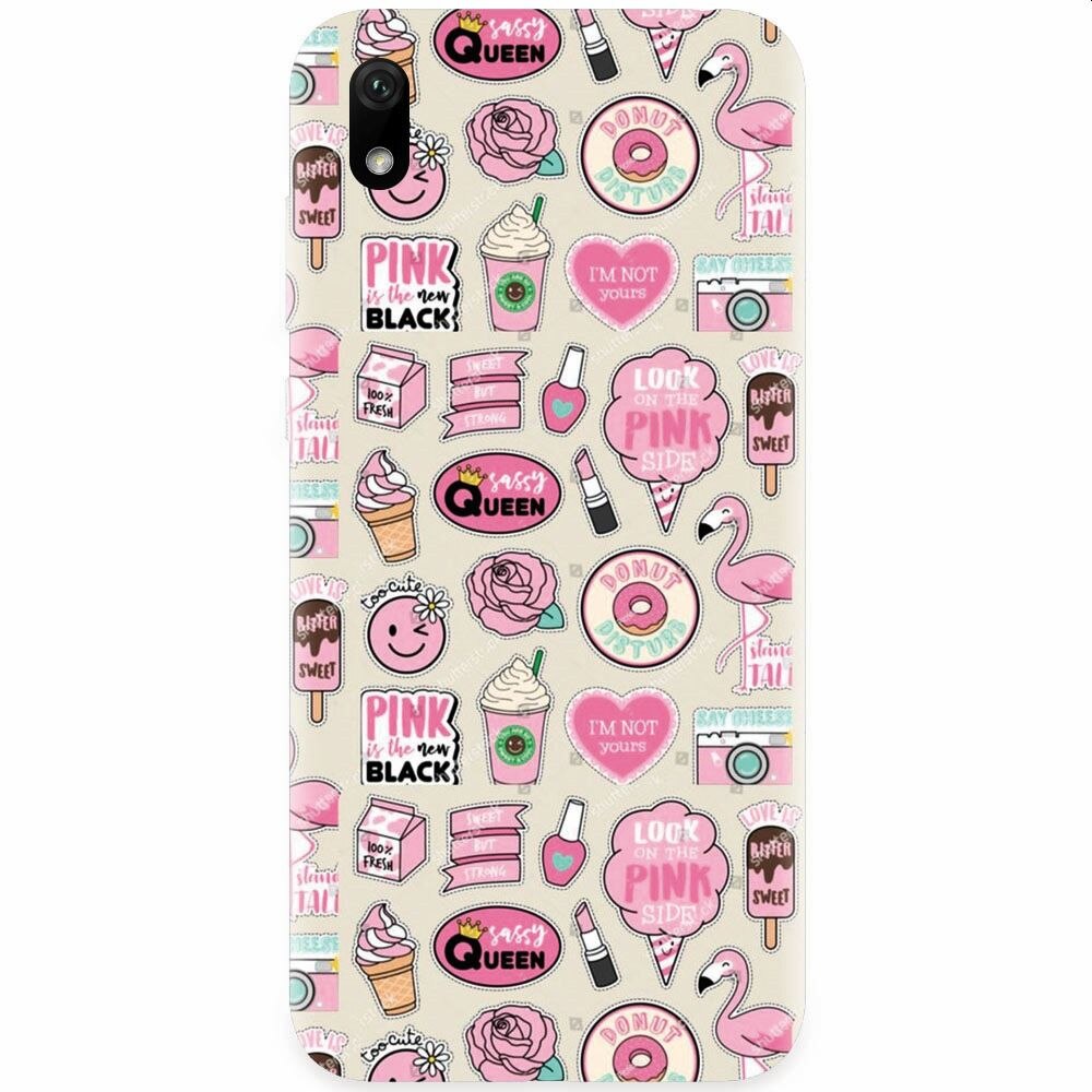 Husa silicon pentru Xiaomi Redmi 7A, Sassy Queen