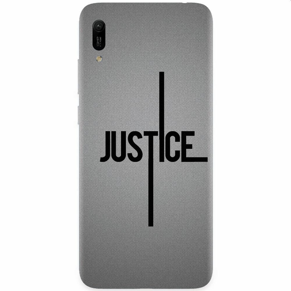 Husa silicon pentru Huawei Y6 2019, Amir Justice Minimalistic Nubheebuccus Text