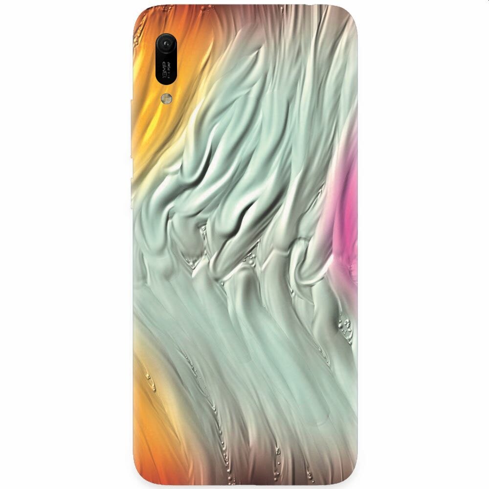 Husa silicon pentru Huawei Y6 2019, Attractive Abstract Design