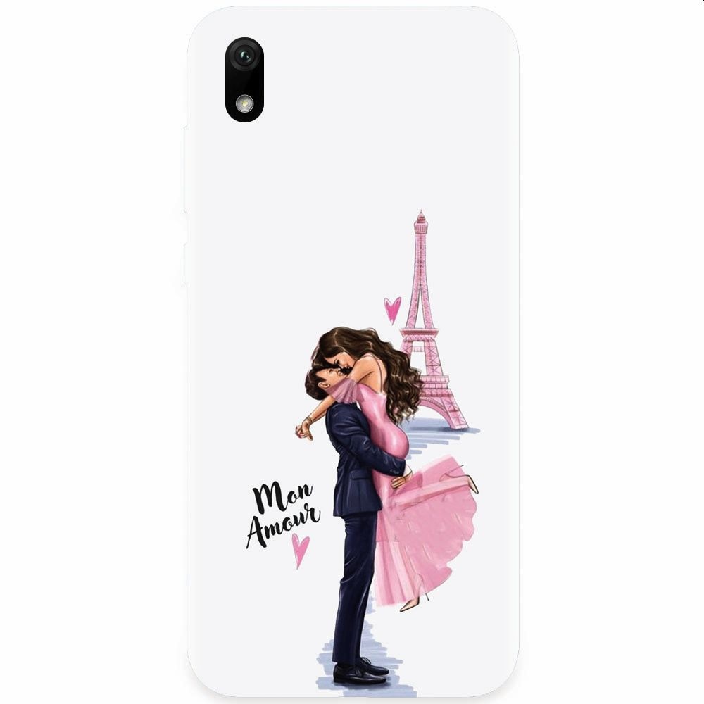Husa silicon pentru Huawei Y5 2019, Paris Love Mon Amour