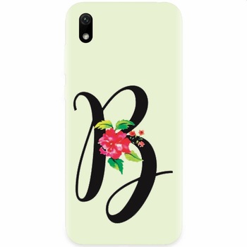 Husa silicon pentru Xiaomi Redmi 7A, Litera B Husa silicon pentru Xiaomi Redmi 7A, Litera B