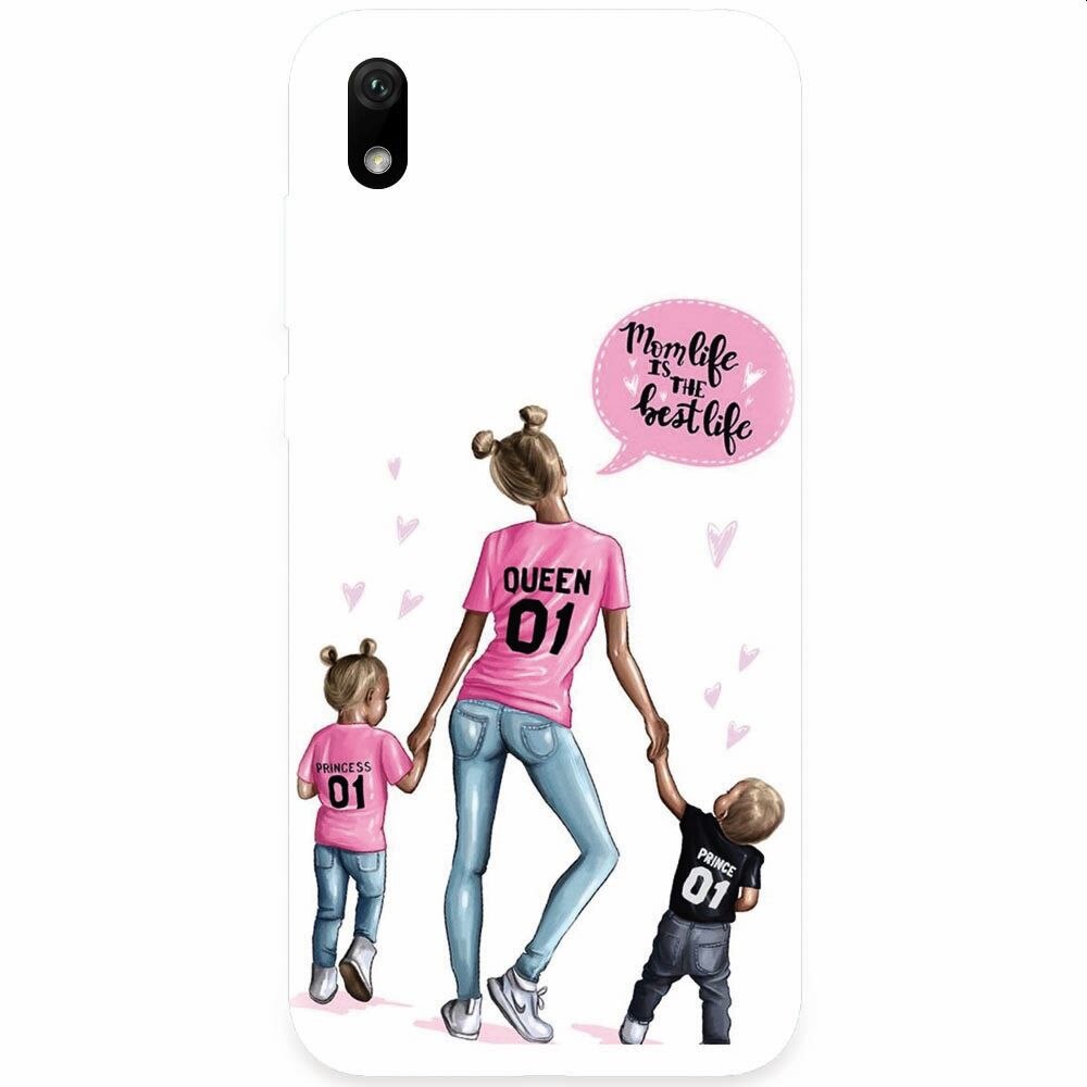 Husa silicon pentru Huawei Y5 2019, Mom Life