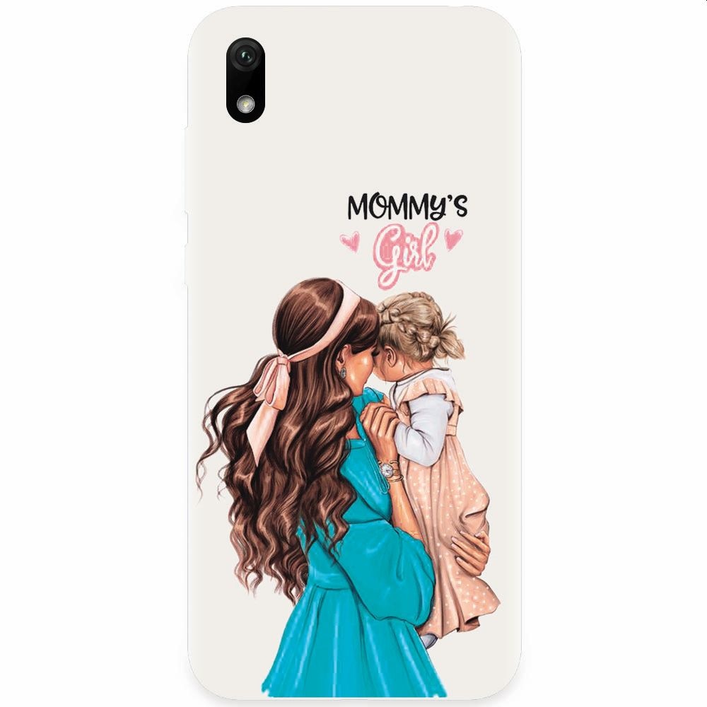 Husa silicon pentru Xiaomi Redmi 7A, Mommy's Girl 2