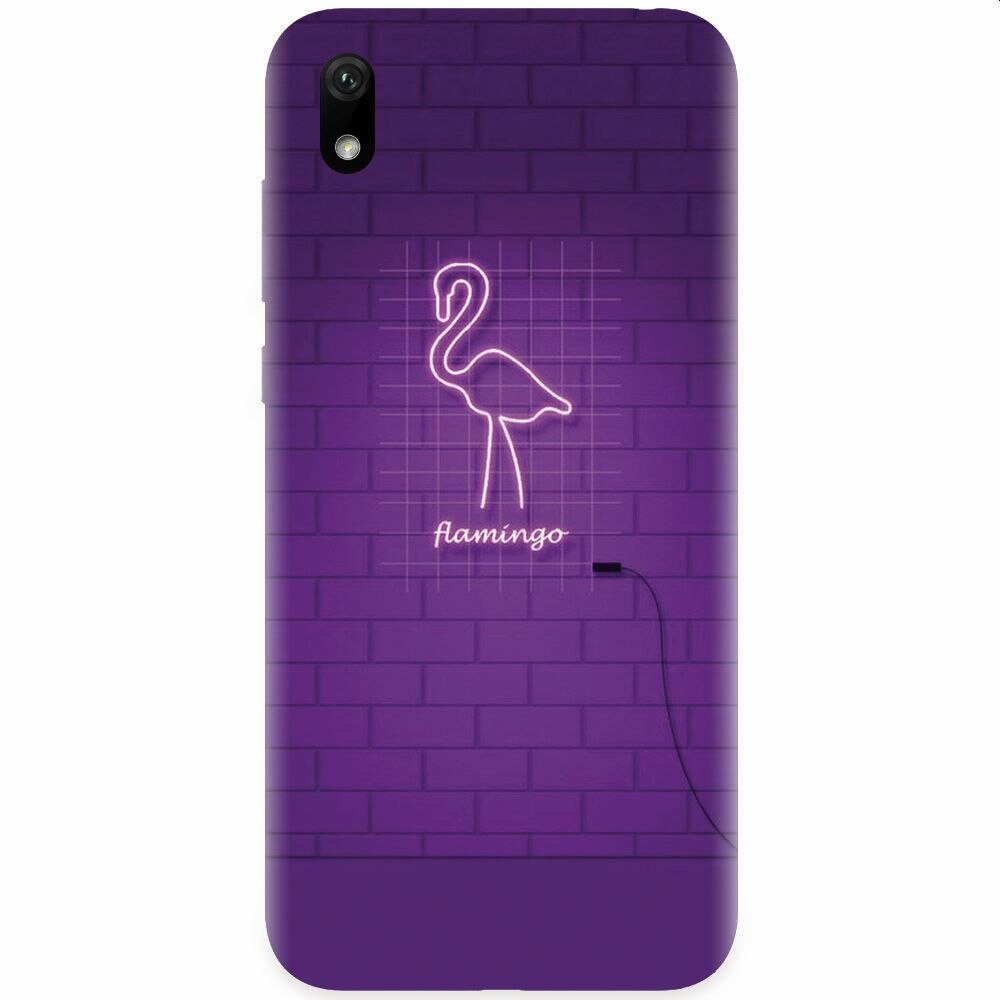 Husa silicon pentru Xiaomi Redmi 7A, Light Flamingo