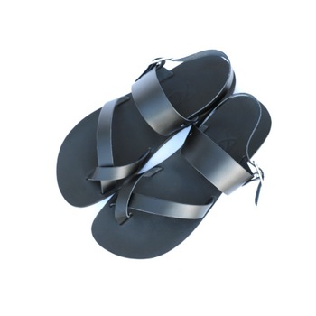 Kremenarovs Hand Made Sandals - Мъжки сандали Сабин, Ръчна изработка, Цвят черен
