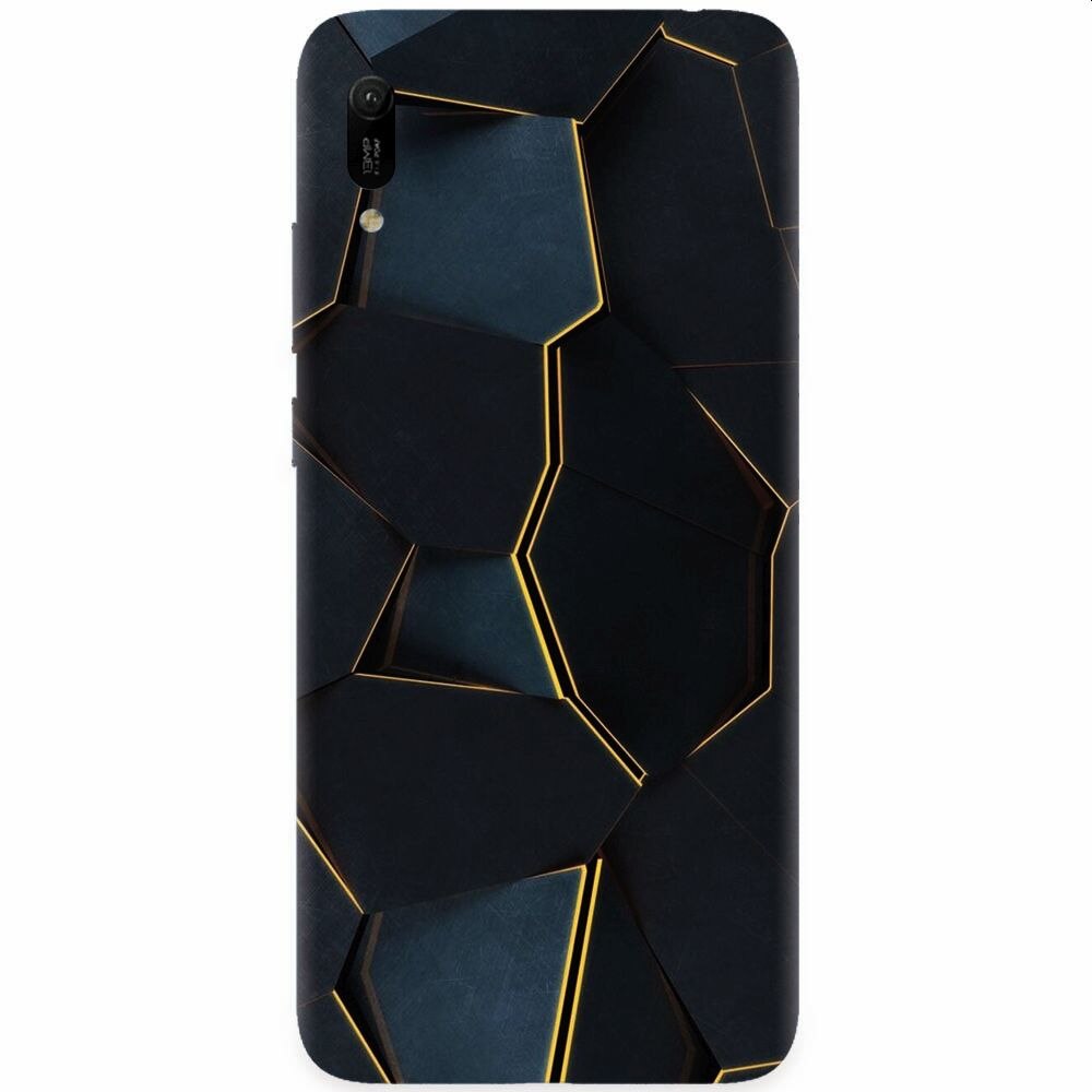 Husa silicon pentru Huawei Y6 2019, Abstract Draw