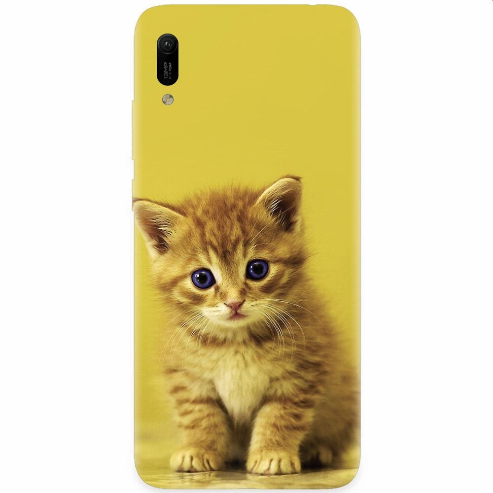 Husa silicon pentru Huawei Y6 2019, Baby Kitten