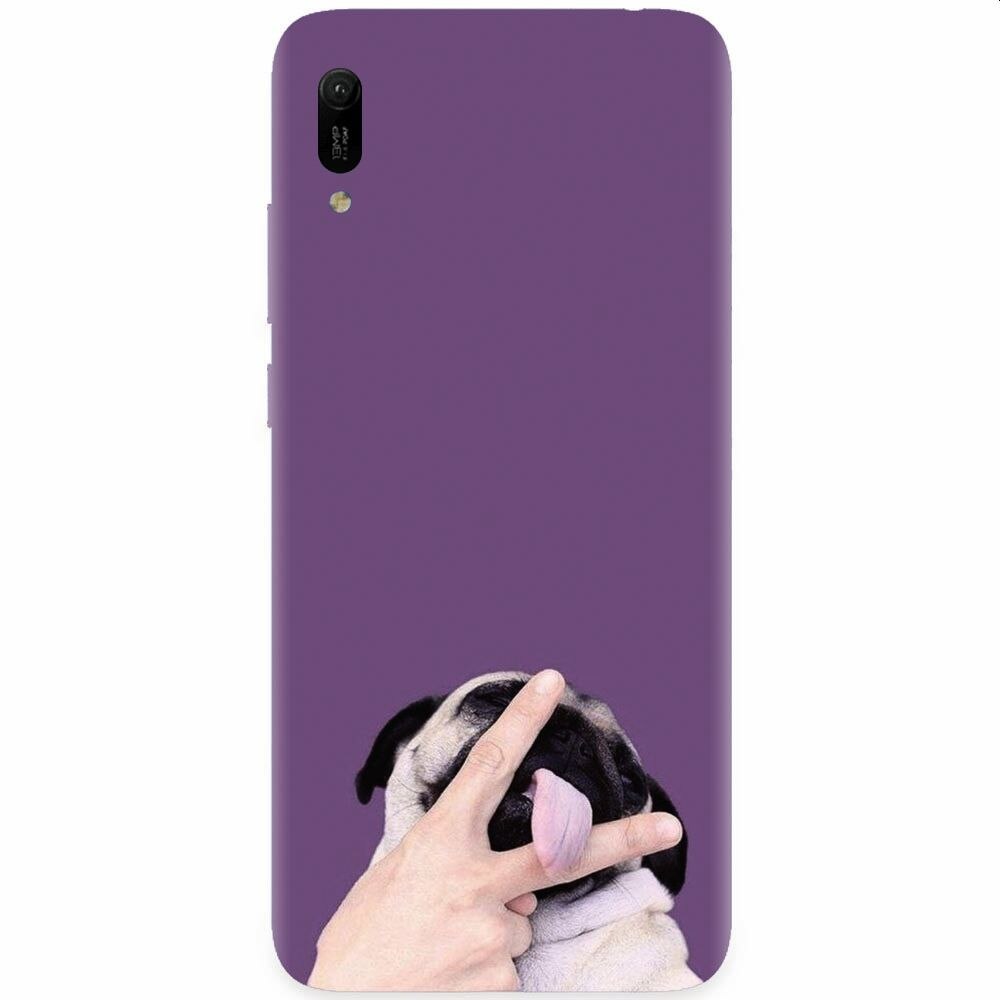 Husa silicon pentru Huawei Y6 2019, Cute Dog 2