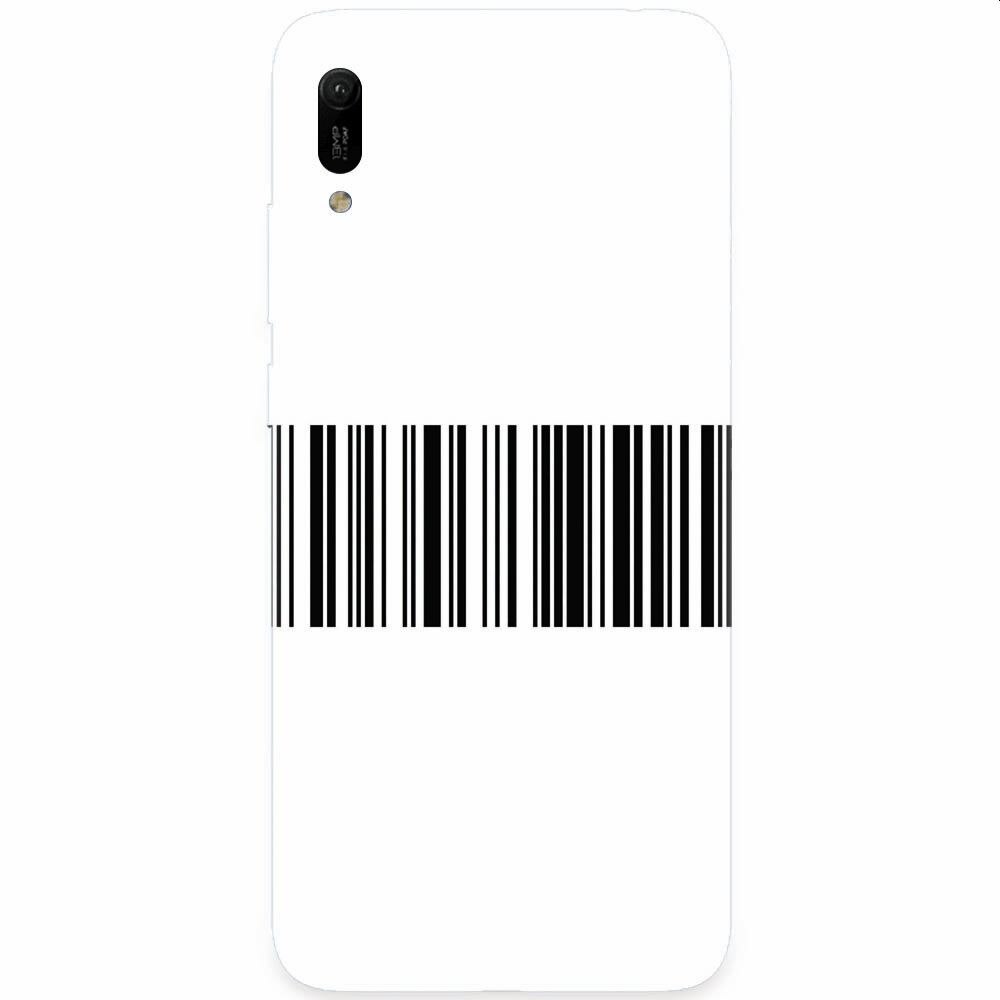 Husa silicon pentru Huawei Y6 2019, Bar Code