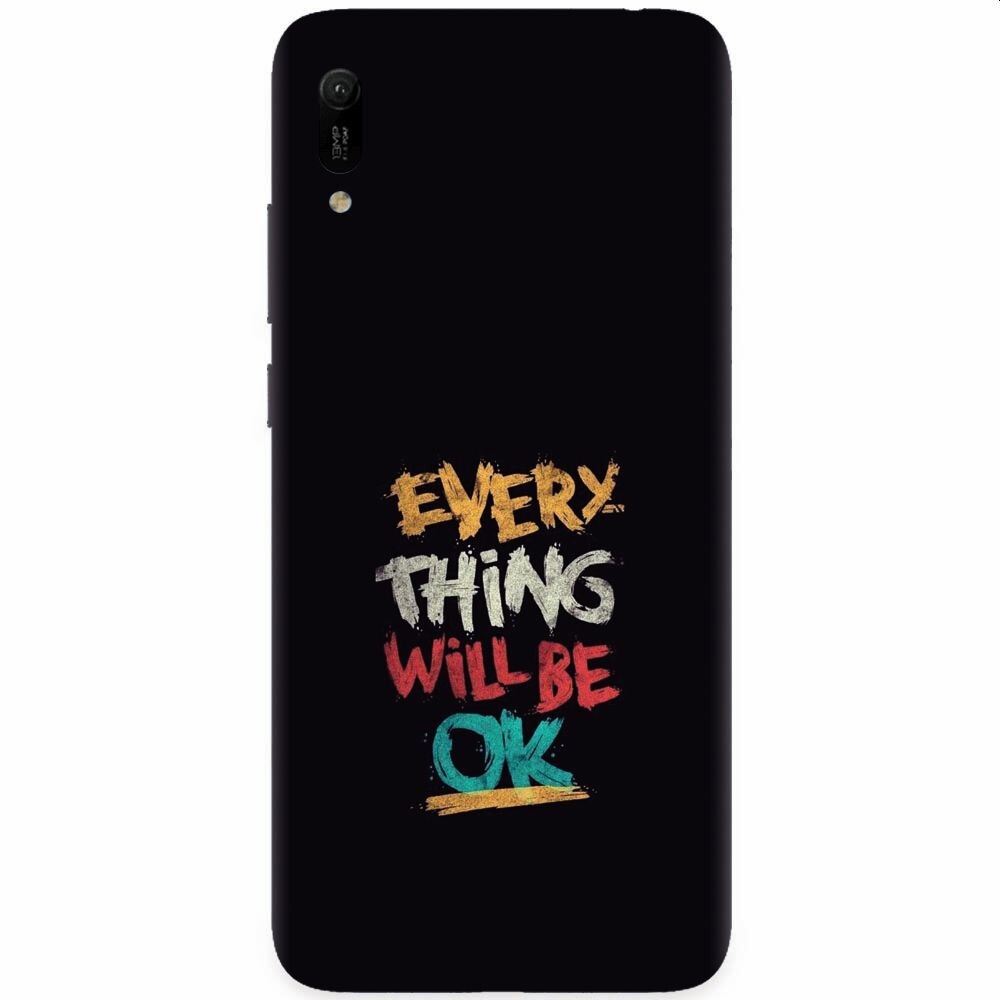 Husa silicon pentru Huawei Y6 2019, Everything Will Be Ok