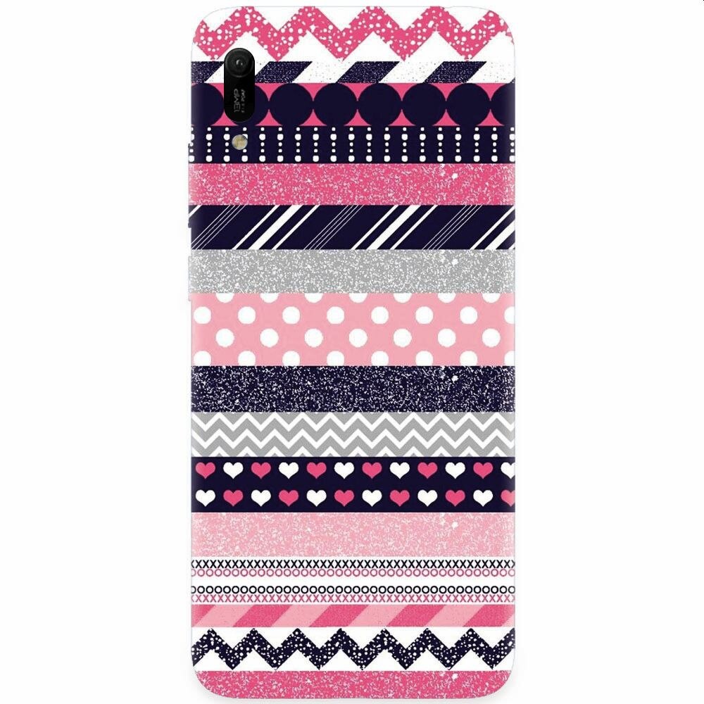 Husa silicon pentru Huawei Y6 2019, Love Pattern