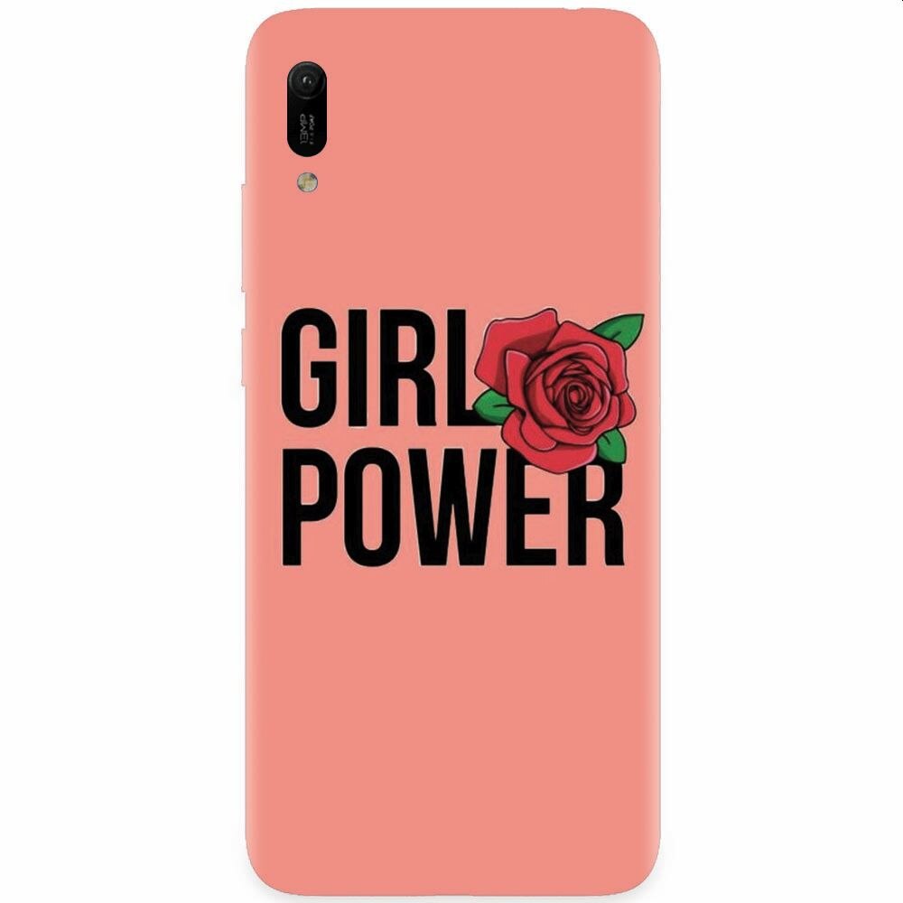 Husa silicon pentru Huawei Y6 2019, Girl Power 2