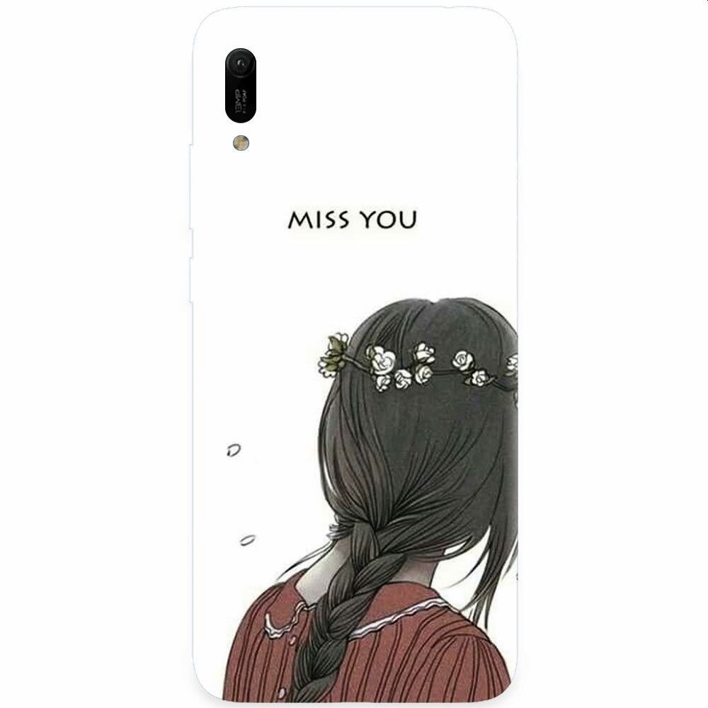 Husa silicon pentru Huawei Y6 2019, Miss You