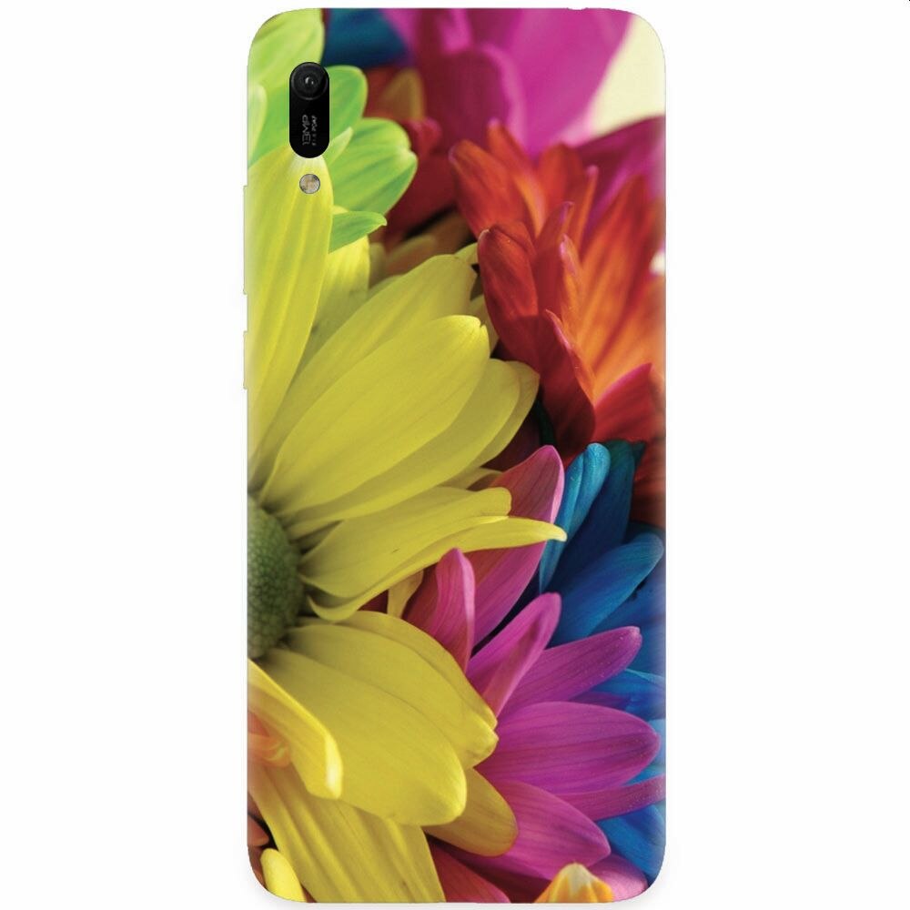Husa silicon pentru Huawei Y6 2019, Flower