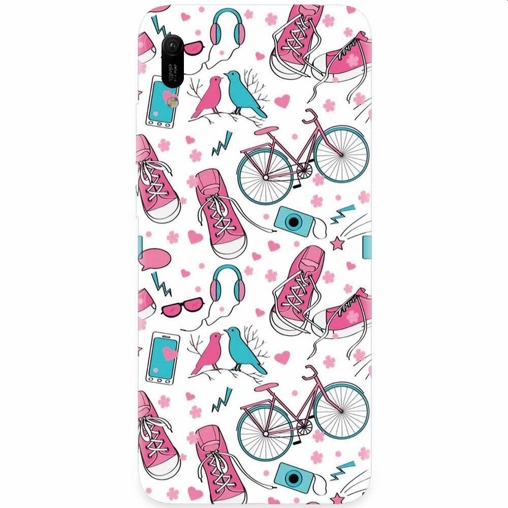 Husa silicon pentru Huawei Y6 2019, Travel