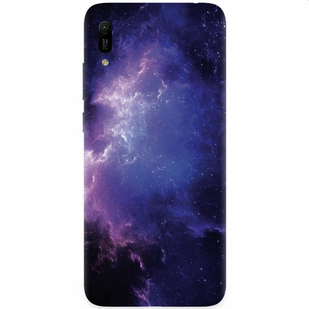 Husa silicon pentru Huawei Y6 2019, Purple Space Nebula