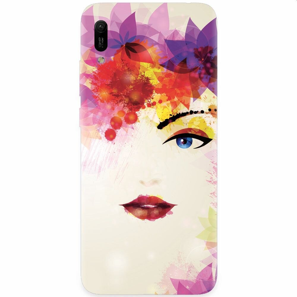 Husa silicon pentru Huawei Y6 2019, Pretty Face