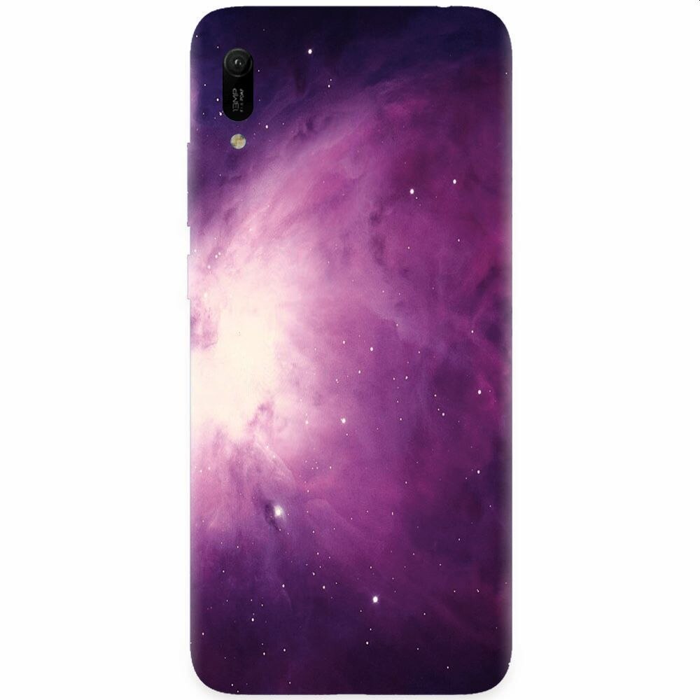 Husa silicon pentru Huawei Y6 2019, Purple Supernova Nebula Explosion